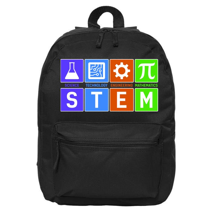 STEM - Science Technology Engineering Mathematics 16 in Basic Backpack