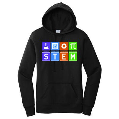 STEM - Science Technology Engineering Mathematics Women's Pullover Hoodie