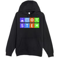 STEM - Science Technology Engineering Mathematics Premium Pullover Hoodie