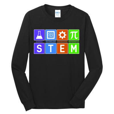 STEM - Science Technology Engineering Mathematics Tall Long Sleeve T-Shirt