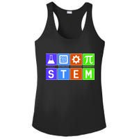 STEM - Science Technology Engineering Mathematics Ladies PosiCharge Competitor Racerback Tank