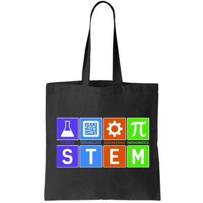 STEM - Science Technology Engineering Mathematics Tote Bag