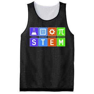 STEM - Science Technology Engineering Mathematics Mesh Reversible Basketball Jersey Tank