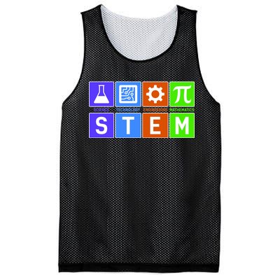 STEM - Science Technology Engineering Mathematics Mesh Reversible Basketball Jersey Tank