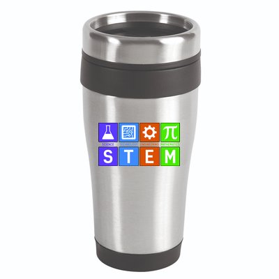STEM - Science Technology Engineering Mathematics 16oz Travel Tumbler
