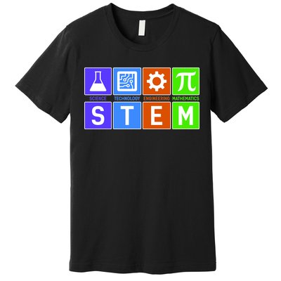 STEM - Science Technology Engineering Mathematics Premium T-Shirt