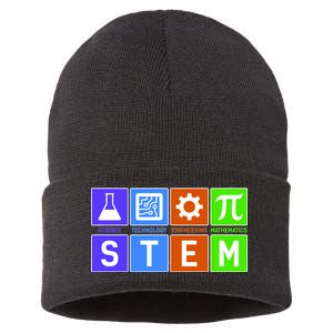 STEM - Science Technology Engineering Mathematics Sustainable Knit Beanie