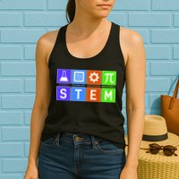 STEM - Science Technology Engineering Mathematics Womens Tank Top