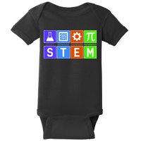 STEM - Science Technology Engineering Mathematics Baby Bodysuit