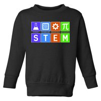 STEM - Science Technology Engineering Mathematics Toddler Sweatshirt