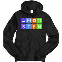 STEM - Science Technology Engineering Mathematics Tie Dye Hoodie