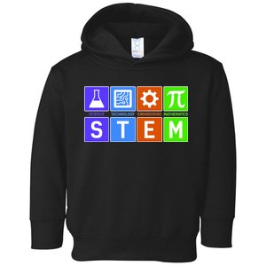 STEM - Science Technology Engineering Mathematics Toddler Hoodie