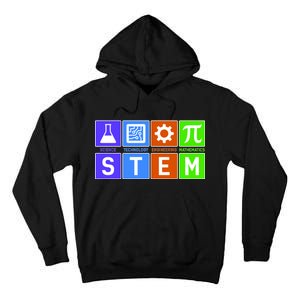 STEM - Science Technology Engineering Mathematics Tall Hoodie