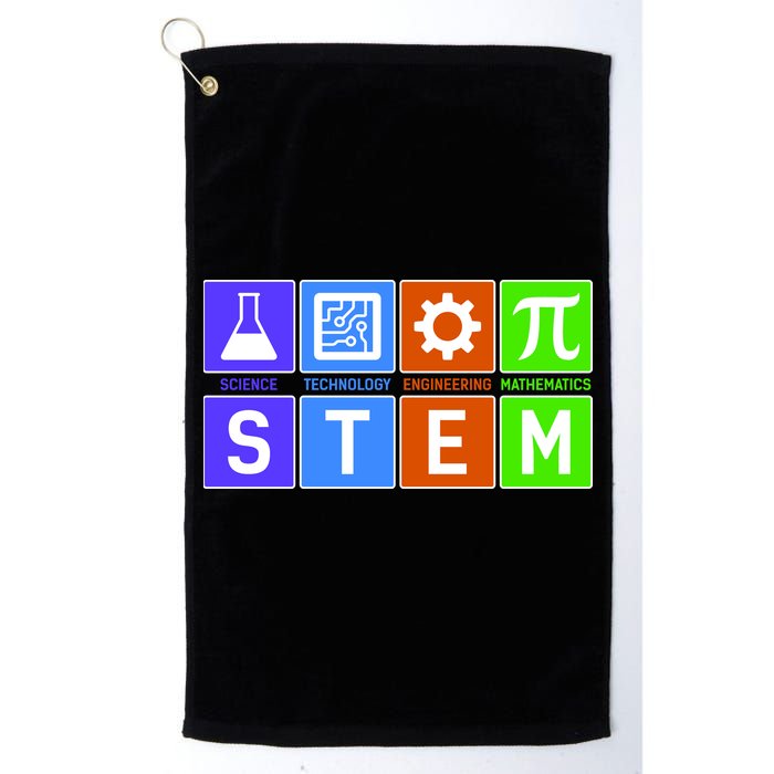 STEM - Science Technology Engineering Mathematics Golf Towel