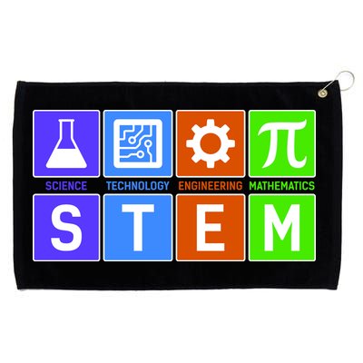 STEM - Science Technology Engineering Mathematics Grommeted Golf Towel