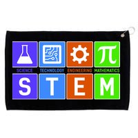 STEM - Science Technology Engineering Mathematics Grommeted Golf Towel