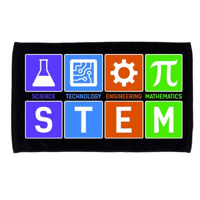 STEM - Science Technology Engineering Mathematics Microfiber Hand Towel