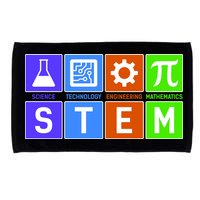 STEM - Science Technology Engineering Mathematics Microfiber Hand Towel
