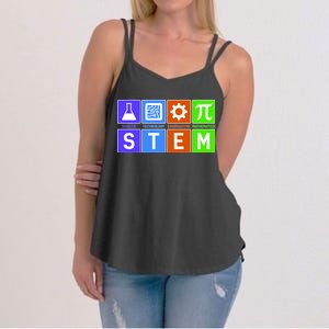 STEM - Science Technology Engineering Mathematics Women's Strappy Tank