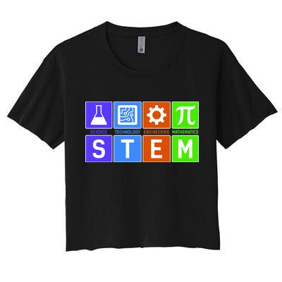 STEM - Science Technology Engineering Mathematics Crop Top