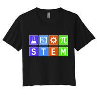 STEM - Science Technology Engineering Mathematics Crop Top