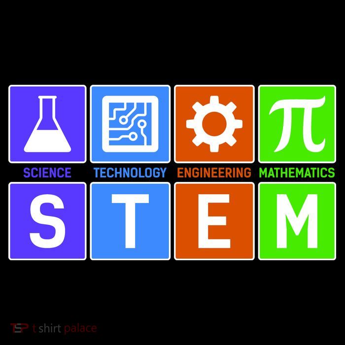 STEM - Science Technology Engineering Mathematics Cropped Pullover Crew