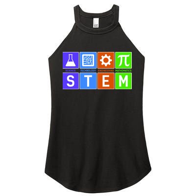 STEM - Science Technology Engineering Mathematics Women's Perfect Tri Rocker Tank