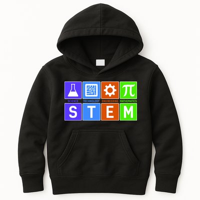 STEM - Science Technology Engineering Mathematics Kids Hoodie