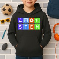 STEM - Science Technology Engineering Mathematics Kids Hoodie