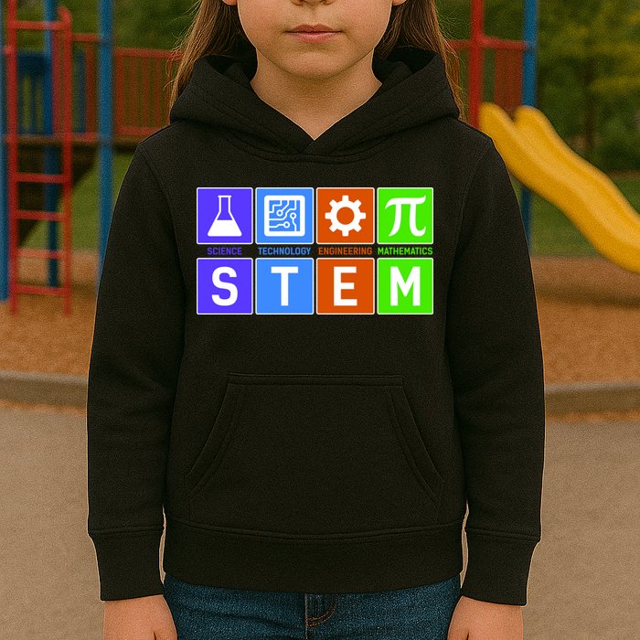 STEM - Science Technology Engineering Mathematics Kids Hoodie