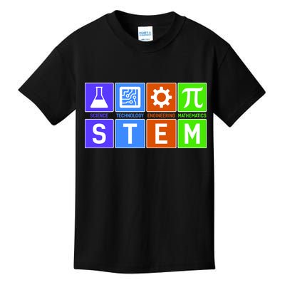 STEM - Science Technology Engineering Mathematics Kids T-Shirt