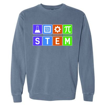 STEM - Science Technology Engineering Mathematics Garment-Dyed Sweatshirt