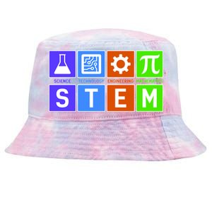 STEM - Science Technology Engineering Mathematics Tie-Dyed Bucket Hat