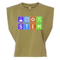 STEM - Science Technology Engineering Mathematics Garment-Dyed Women's Muscle Tee