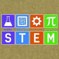 STEM - Science Technology Engineering Mathematics Garment-Dyed Women's Muscle Tee