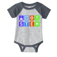 STEM - Science Technology Engineering Mathematics Infant Baby Jersey Bodysuit