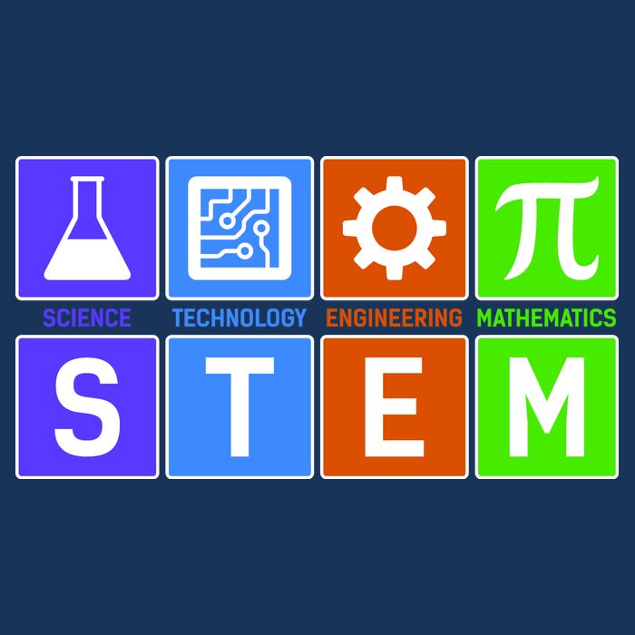 STEM - Science Technology Engineering Mathematics Infant Baby Jersey Bodysuit