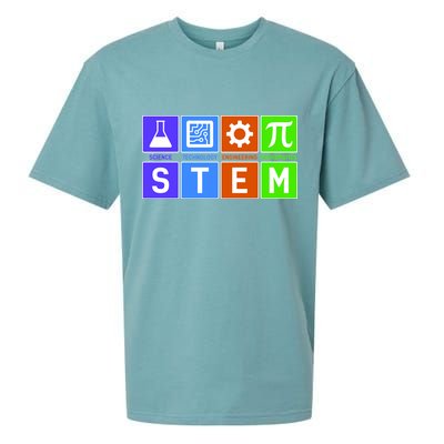 STEM - Science Technology Engineering Mathematics Sueded Cloud Jersey T-Shirt