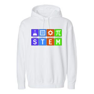 STEM - Science Technology Engineering Mathematics Garment-Dyed Fleece Hoodie