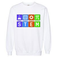 STEM - Science Technology Engineering Mathematics Garment-Dyed Sweatshirt