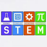STEM - Science Technology Engineering Mathematics Garment-Dyed Sweatshirt