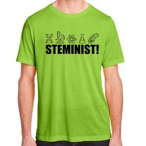 Steminist March For Science Logo Adult ChromaSoft Performance T-Shirt