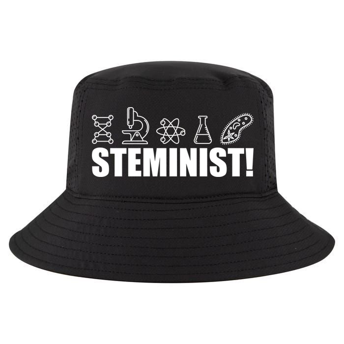Steminist March For Science Logo Cool Comfort Performance Bucket Hat