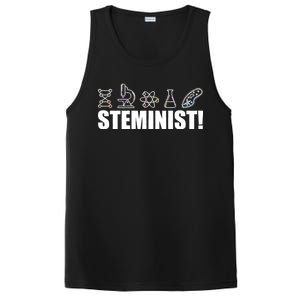 Steminist March For Science Logo PosiCharge Competitor Tank