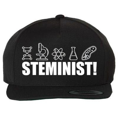 Steminist March For Science Logo Wool Snapback Cap