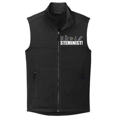 Steminist March For Science Logo Collective Smooth Fleece Vest