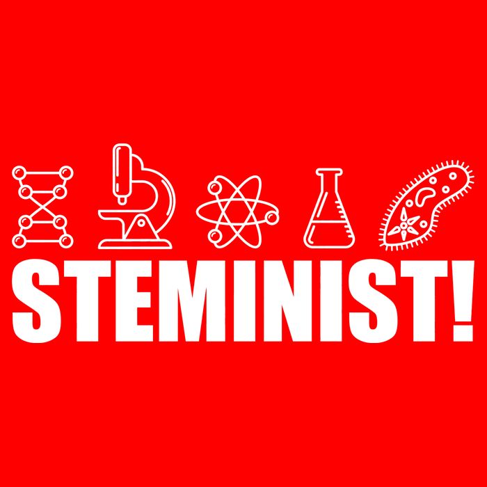 Steminist March For Science Logo Button