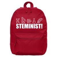 Steminist March For Science Logo 16 in Basic Backpack
