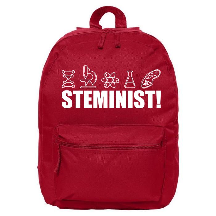 Steminist March For Science Logo 16 in Basic Backpack