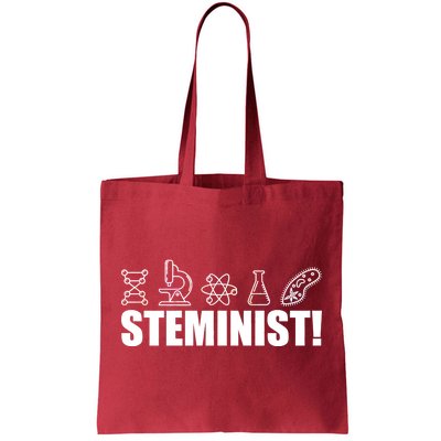 Steminist March For Science Logo Tote Bag